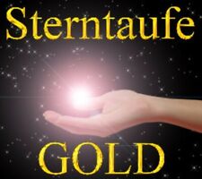 Sterntaufe gold geschenk gebraucht kaufen  Lüdersfeld