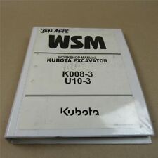 Kubota K008-3 U10-3 Excavator Workshop Manual Workshop Manual for sale  Shipping to Ireland