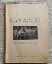 Canarini storia morfologia usato  Acquaviva Picena