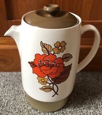 Vintage RUSSELL HOBBS Wedgwood Ceramic Poppy Design Coffee Maker VGC for sale  Shipping to South Africa