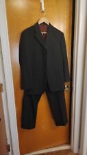s men suit black 38r for sale  Deltona