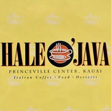1996 Hale Java Kawiarnia Restauracja Menu Princeville Center Kauai Hawaje na sprzedaż  Wysyłka do Poland