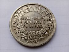 Moneta bolivia boliviano usato  Seniga