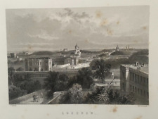 Antique print lucknow for sale  LLANELLI