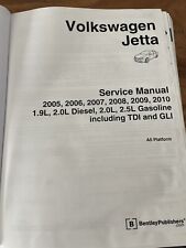 Volkswagen Jetta (A5) Manual de Serviço de Reparo 2005-2010 (Capa Dura) VJ10-06 comprar usado  Enviando para Brazil