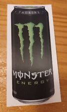 Usado, Adesivo Energy 2-Monster lata 6"x3". Adesivo extra grátis LEIA A DESCRIÇÃO comprar usado  Enviando para Brazil