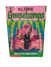Goosebumps Book #31 Night of the Living Dummy 2 RL Stine Brochura, usado comprar usado  Enviando para Brazil