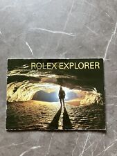 Libretto rolex explorer usato  Firenze