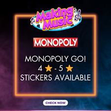 Monopoly star stickers d'occasion  Expédié en Belgium