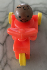 Bicicleta Fisher Price Little People De Colección Roja Naranja Triciclo y Niño segunda mano  Embacar hacia Argentina