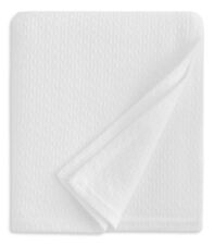 Cobertor de cama Sferra Corino 100% algodão completo/queen branco novo comprar usado  Enviando para Brazil