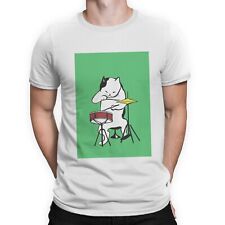 Cat drummer shirt for sale  ENFIELD