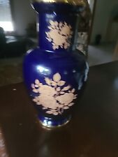 Grand vase bleu d'occasion  Saint-Genest-Lerpt
