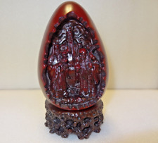 Resin egg sculpture for sale  Round Lake