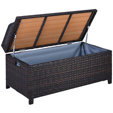 Outsunny rattan storage for sale  GREENFORD