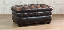 leather footstools for sale  Shipping to Ireland