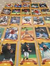 Topps 2002 houston for sale  SOUTHEND-ON-SEA