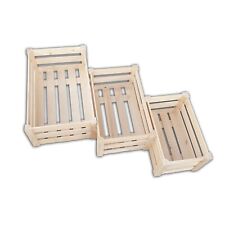 Wooden crates handles for sale  Shipping to Ireland