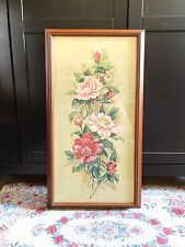 Large framed floral for sale  Franklinton