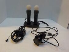 Used, G423 PS3 Move Motion Bundle: Sony Eye, 2-Controllers charging station for sale  Shipping to South Africa