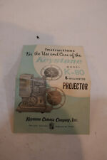 Keystone projector model for sale  Augusta
