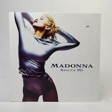 MADONNA Rescue Me 1991 Reino Unido 3 faixas 12" LP disco de vinil single original imaculado comprar usado  Enviando para Brazil