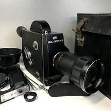 Cinema Camera KRASNOGORSK-3 Soviet USSR camera 16mm lens Meteor-5-1 KMZ Vintage, käytetty myynnissä  Leverans till Finland