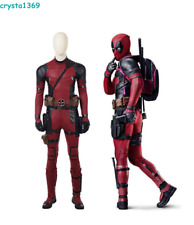 Fantasia de cosplay Deadpool terno Deadpool vermelho macacão acessórios de Halloween sapatos comprar usado  Enviando para Brazil