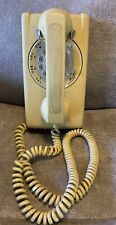 Western ITT Electric Bell System Yellow Rotary Dial Wall Telephone Vintage 1970s for sale  Shipping to South Africa