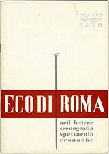 Eco roma mensile usato  Roma