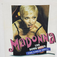 Antigo Camiseta Madonna Live Down Under: "The Girlie Show" tamanho grande comprar usado  Enviando para Brazil