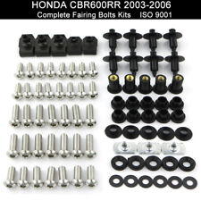 Usado, Ajuste para Honda CBR600RR 2003 2004 2005 2006 kit completo de parafuso de carenagem parafuso de corpo  comprar usado  Enviando para Brazil