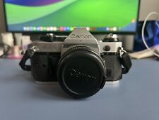 Used, Canon AE-1 Program 35mm Manual SLR Film Camera w/ Canon 50mm Lens Tested Peeling for sale  Shipping to South Africa