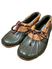 Sperry Top-Sider Rubber Duck Shoes Womens Size 8 J Crew Waterproof Rubber  Boot, used for sale  Shipping to South Africa