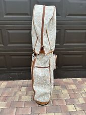 Vintage Fila Golf Bag Paisley Grandmas Couch Fur Lined Shoulder Strap AMAZING for sale  Shipping to South Africa