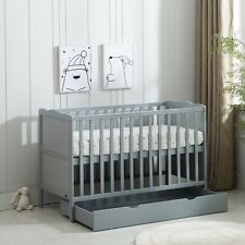 Grey wooden baby for sale  RIPLEY