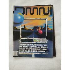 Omni magazine november for sale  Columbus
