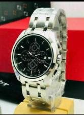 Usado, Relógio masculino Tissot Couturier cronógrafo taquímetro mostrador branco movimento quartzo comprar usado  Enviando para Brazil