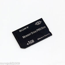 Sony 1GB Memory Stick Pro Duo Cartão Ms 1GB Para Câmera Antiga Sony/digital video/PSP, usado comprar usado  Enviando para Brazil