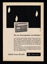 3w4293/ Alte Reklame von 1957 – KW classic Feuerzeuge – Nie war Feuerspenden... gebraucht kaufen  Greifswald-Alte Stadtteile