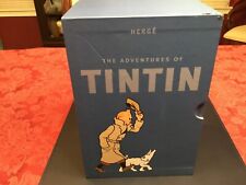Las Aventuras de Tintin COLECCION COMPLETA 8 Libros Caja Set Por Herge segunda mano  Embacar hacia Spain