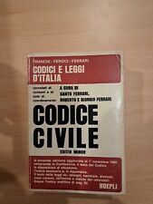 Codice civile editio usato  Milano