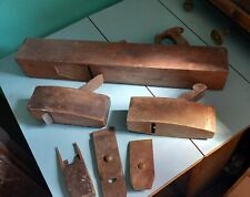 VINTAGE X 3 BLOCK PLANES FACTORY WOODWORK JOINERY SHED BARN CARPENTRY TOOL WOOD for sale  Shipping to South Africa