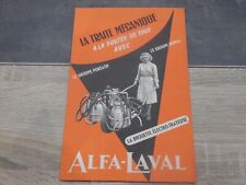 Catalogue alfa laval d'occasion  Beaumetz-lès-Loges