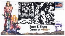 Usado, 21-143, 2021, Robert E Howard, portada de evento, matasellos ilustrados, Conan el Bárbaro segunda mano  Embacar hacia Argentina