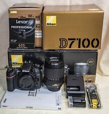 [excelente] Nikon D7100 com 18-140mm f/3.5-5.6G ED VR /APENAS 2040 CLIQUES!! comprar usado  Enviando para Brazil