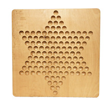 Usado, Jogo de tabuleiro de damas chinês de madeira leve pesado apenas 11" X 11" comprar usado  Enviando para Brazil