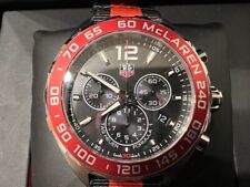 Tag Heuer Formula 1 McLaren relógio masculino com estojo usado PRETO VERMELHO comprar usado  Enviando para Brazil