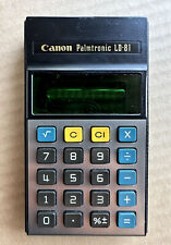 Canon palmtronic calcolatrice usato  Melara