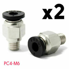 2 conectores neumáticos PC4-M6 para impresora 3D extrusora Bowden de tubo... comprar usado  Enviando para Brazil
